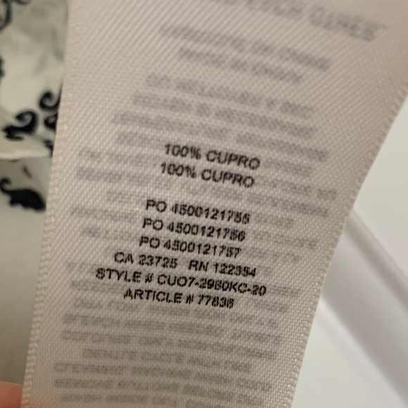 Aritzia Wilfred Free Blouse- Cream/Blue Oversized - Picture 5 of 5